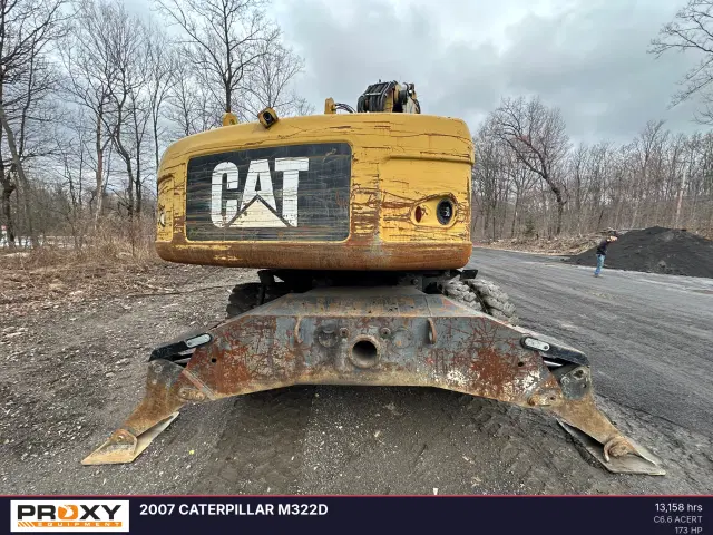 Image of Caterpillar M322D equipment image 3