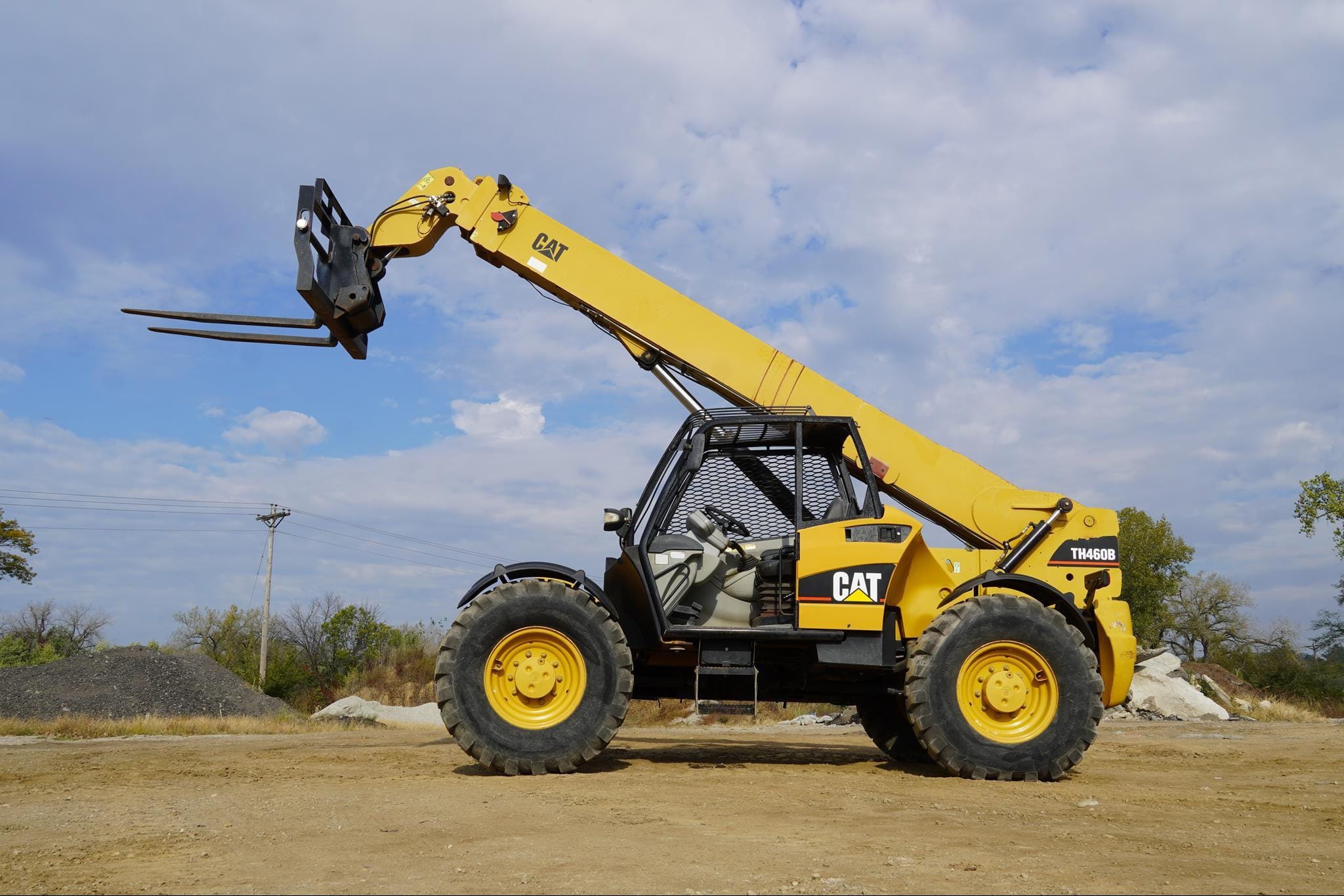 2007 Caterpillar TH460B Equipment Image0