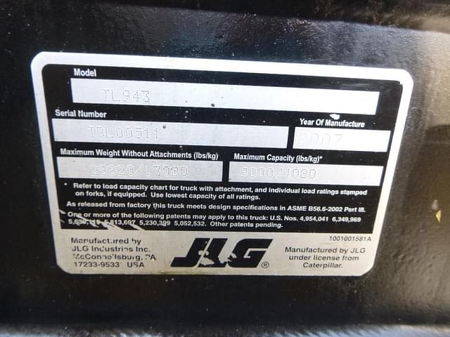 Image of Caterpillar TL943 equipment image 4