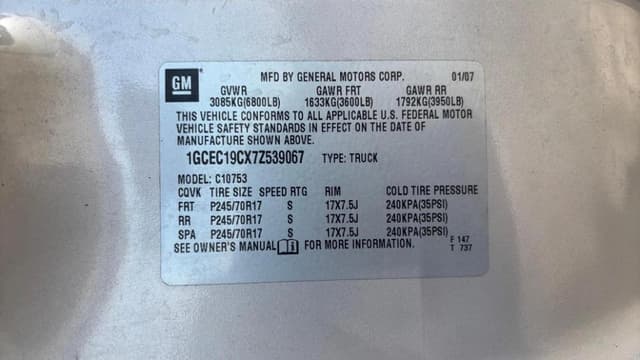 Image of Chevrolet 1500 equipment image 2