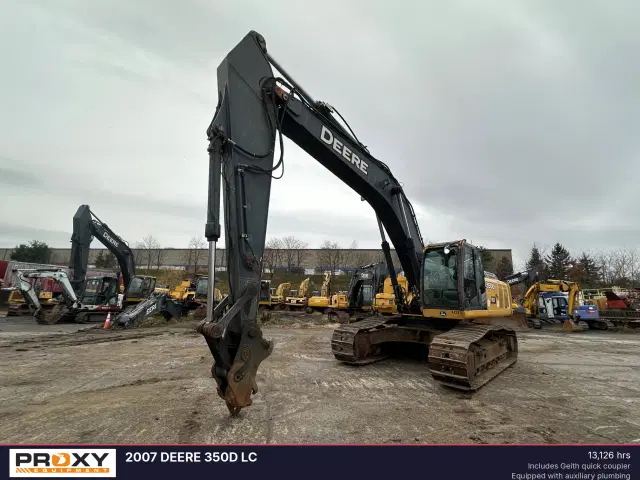 Image of John Deere 350D LC equipment image 3