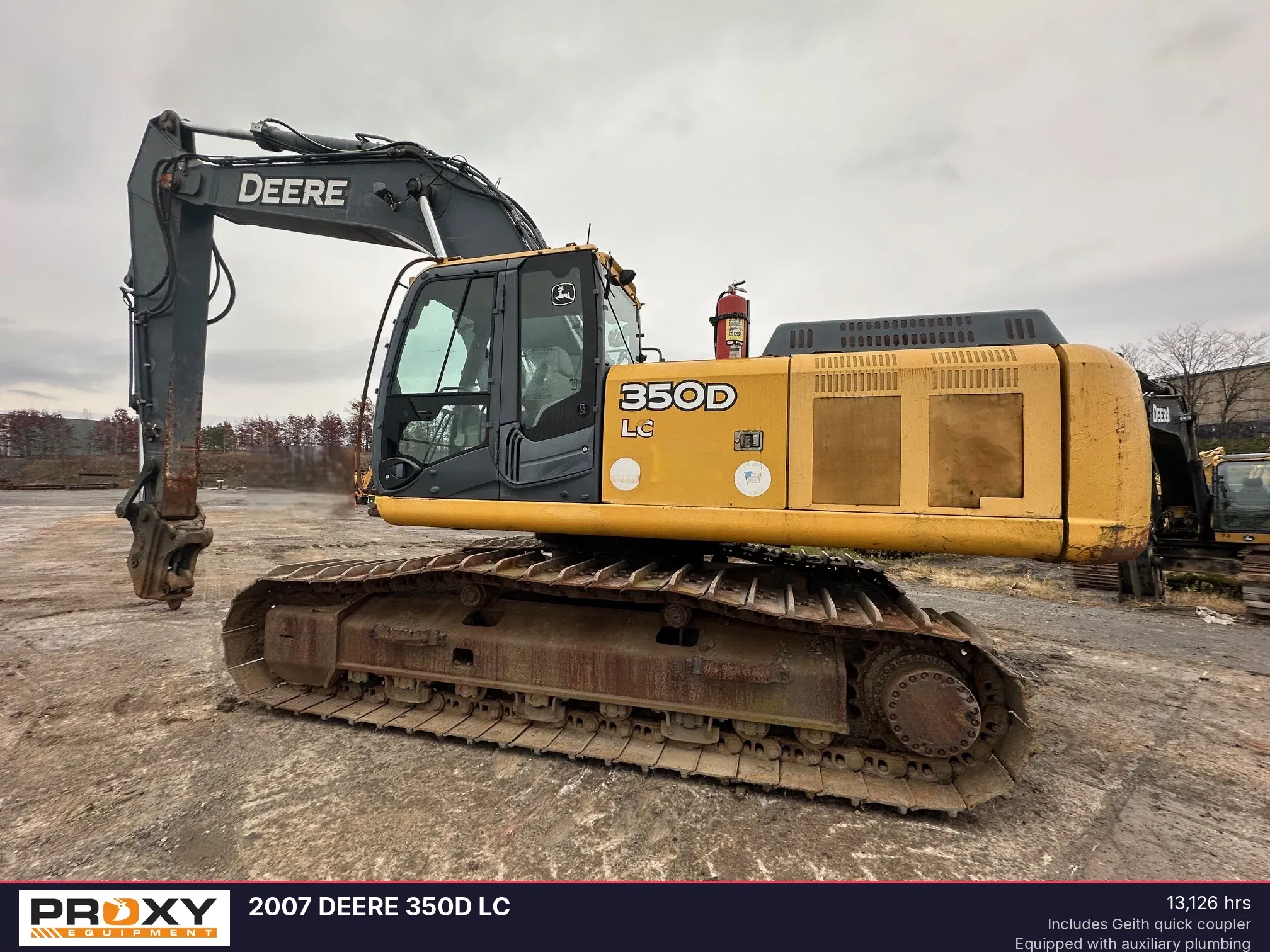 2007 John Deere 350D LC Equipment Image0