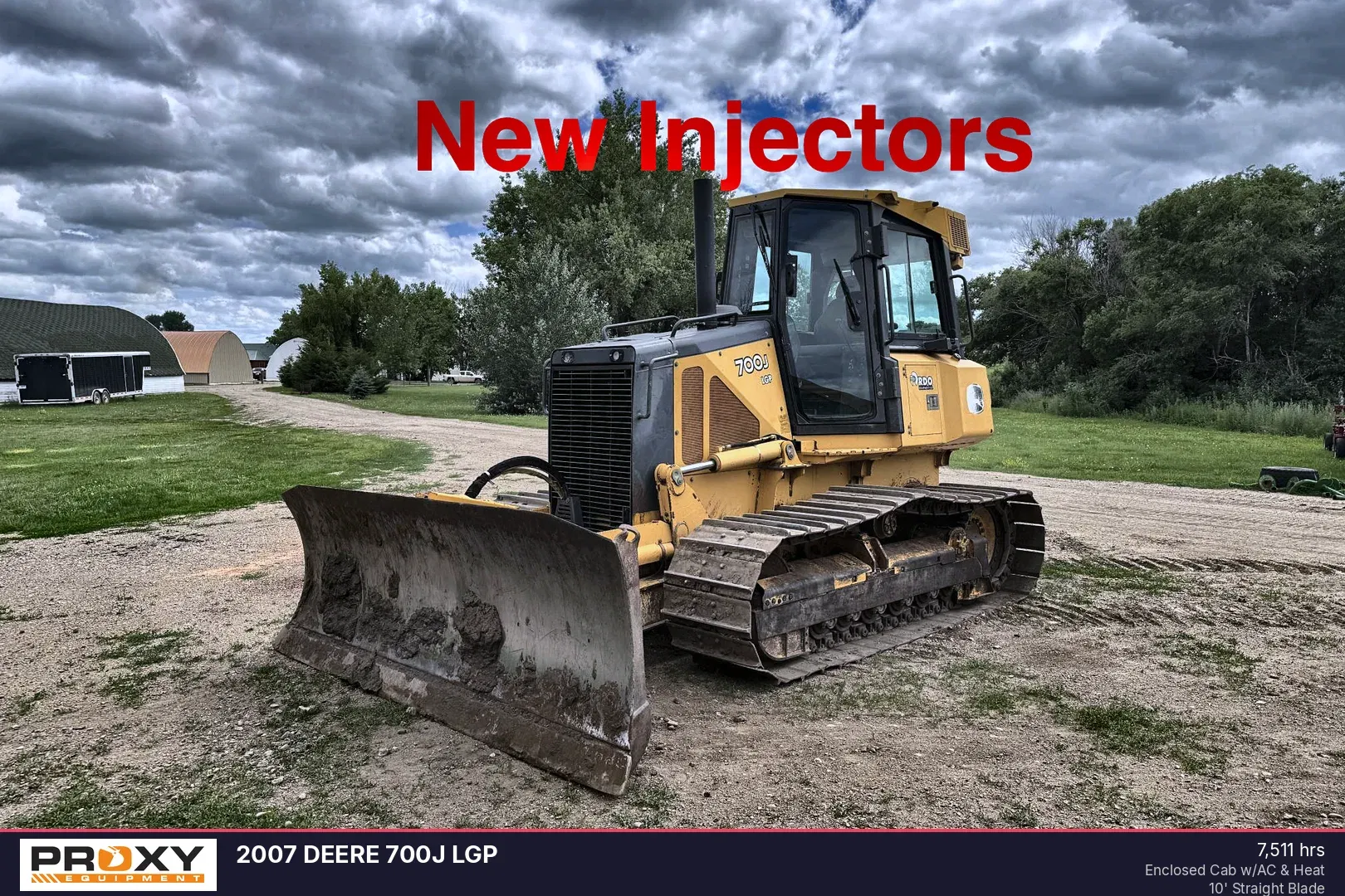 2007 John Deere 700J LGP Equipment Image0