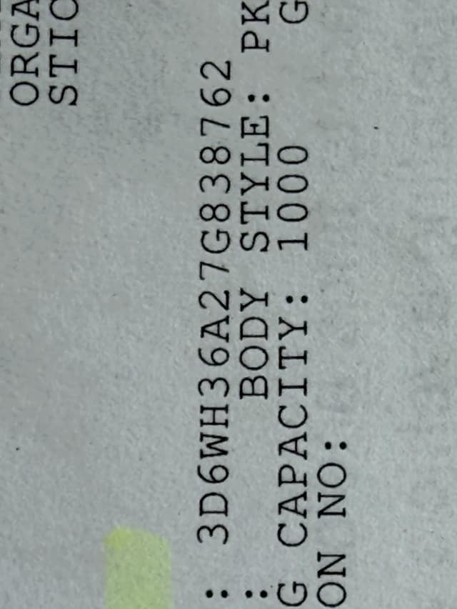 Image of Dodge Ram 2500 equipment image 1