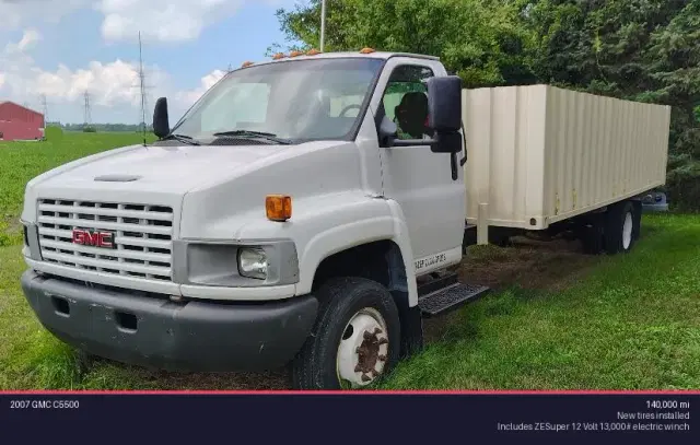 Image of GMC C5500 equipment image 2