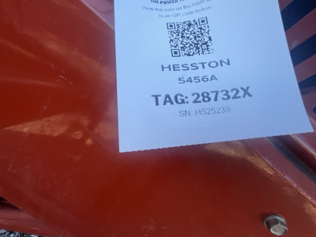 Image of AGCO Hesston 5456A equipment image 1