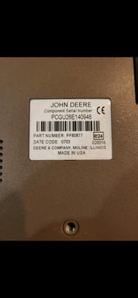 Image of John Deere GreenStar 2600 Image 1