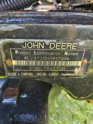 Image of John Deere 3720 equipment image 4