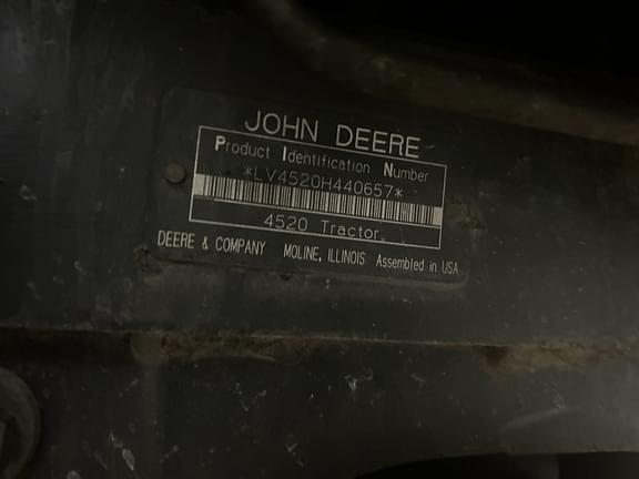 Image of John Deere 4520 equipment image 2