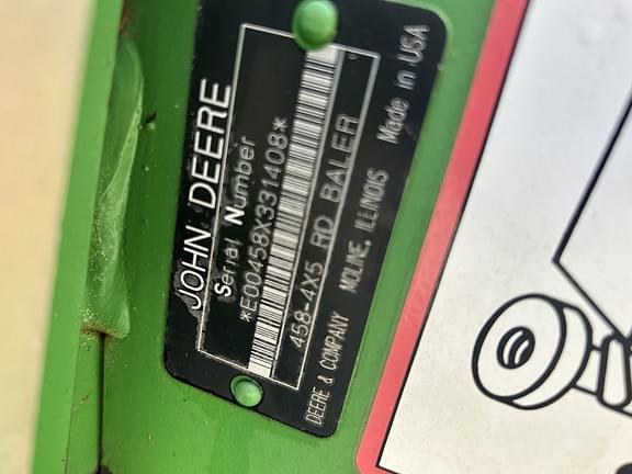 Image of John Deere 458 MegaWide Plus equipment image 2