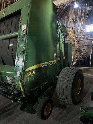 Image of John Deere 568 Silage Mega Wide Plus equipment image 4