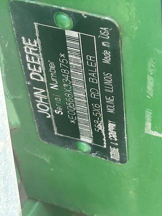 Image of John Deere 568 equipment image 4