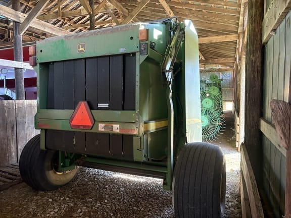 2007 John Deere 568 Mega Wide Plus Equipment Image0