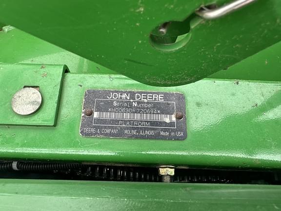 Image of John Deere 630F equipment image 2