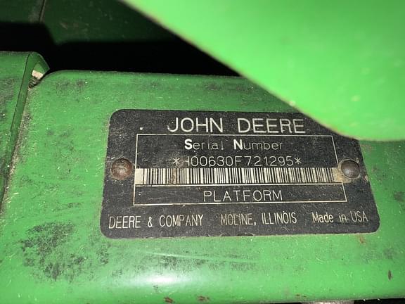 Image of John Deere 630F equipment image 3