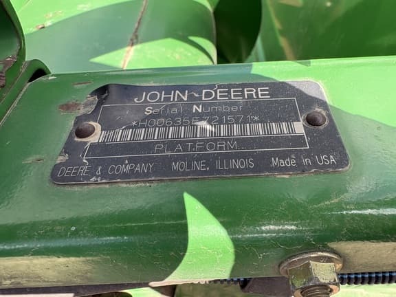 Image of John Deere 635F equipment image 4