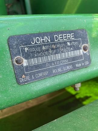 Image of John Deere 635F equipment image 1