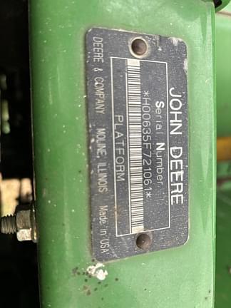 Image of John Deere 635F equipment image 1