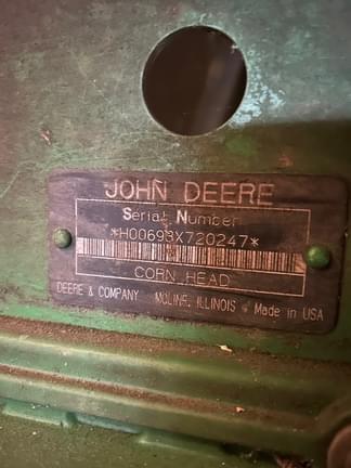 Image of John Deere 693 equipment image 2