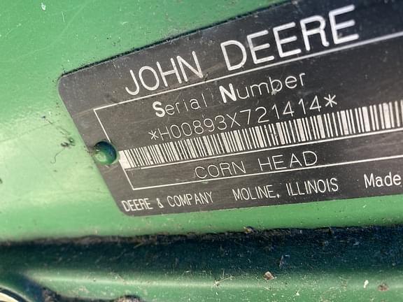 Image of John Deere 893 equipment image 4