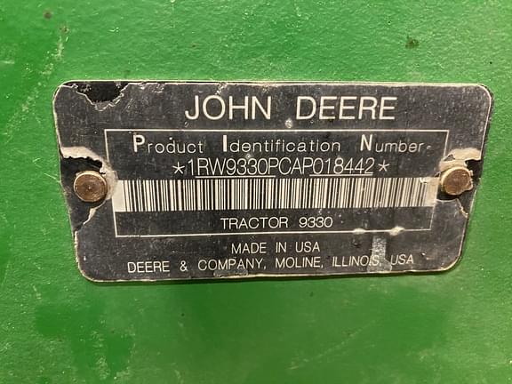 Image of John Deere 9330 Image 0