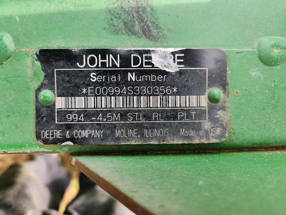 Image of John Deere 994 equipment image 4