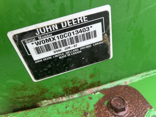 Image of John Deere MX10 equipment image 1