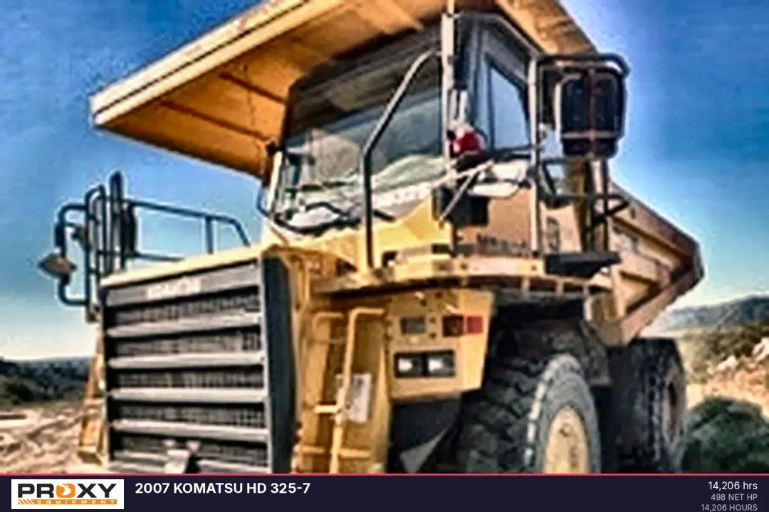 Image of Komatsu HD325-7 Primary image