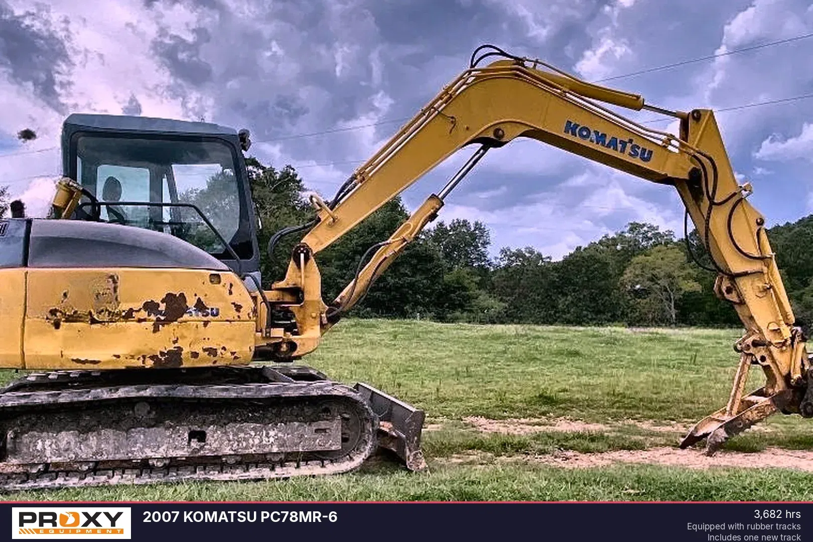 2007 Komatsu PC78MR-6 Equipment Image0