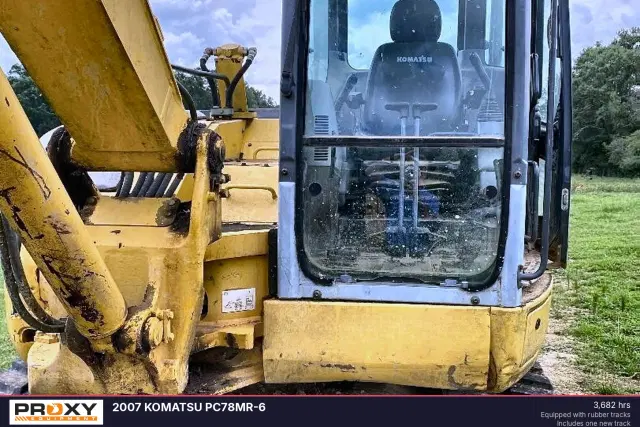 Image of Komatsu PC78MR-6 equipment image 1