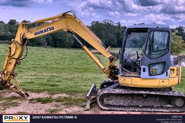 Image of Komatsu PC78MR-6 equipment image 2