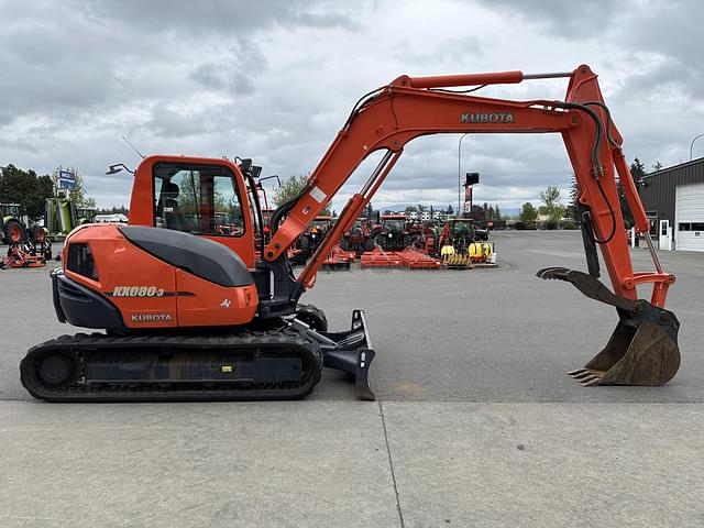 Image of Kubota KX080-3 equipment image 4