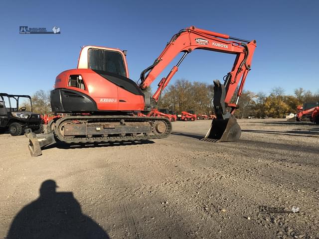 Image of Kubota KX080-3 equipment image 2