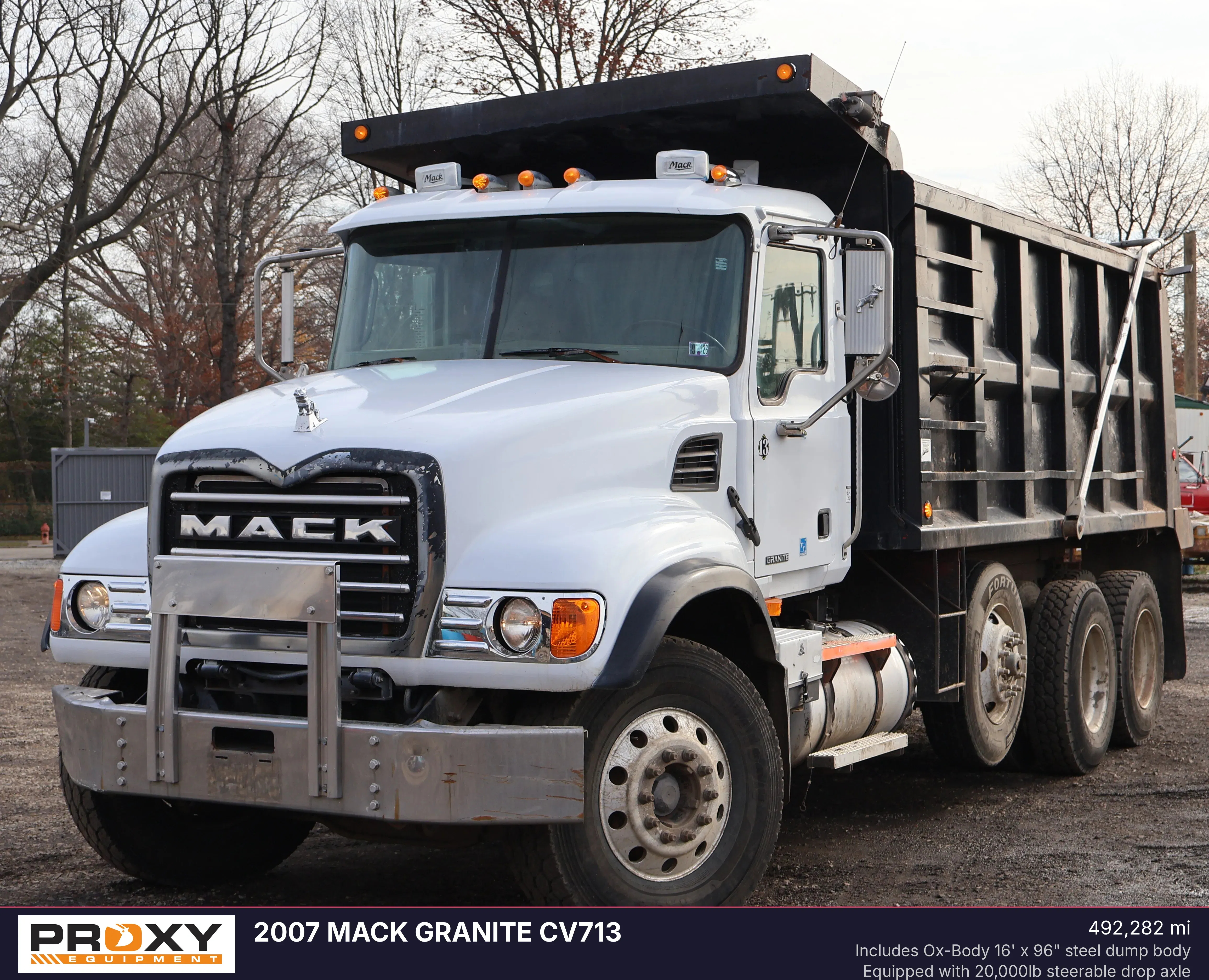 2007 Mack Granite CV713 Equipment Image0