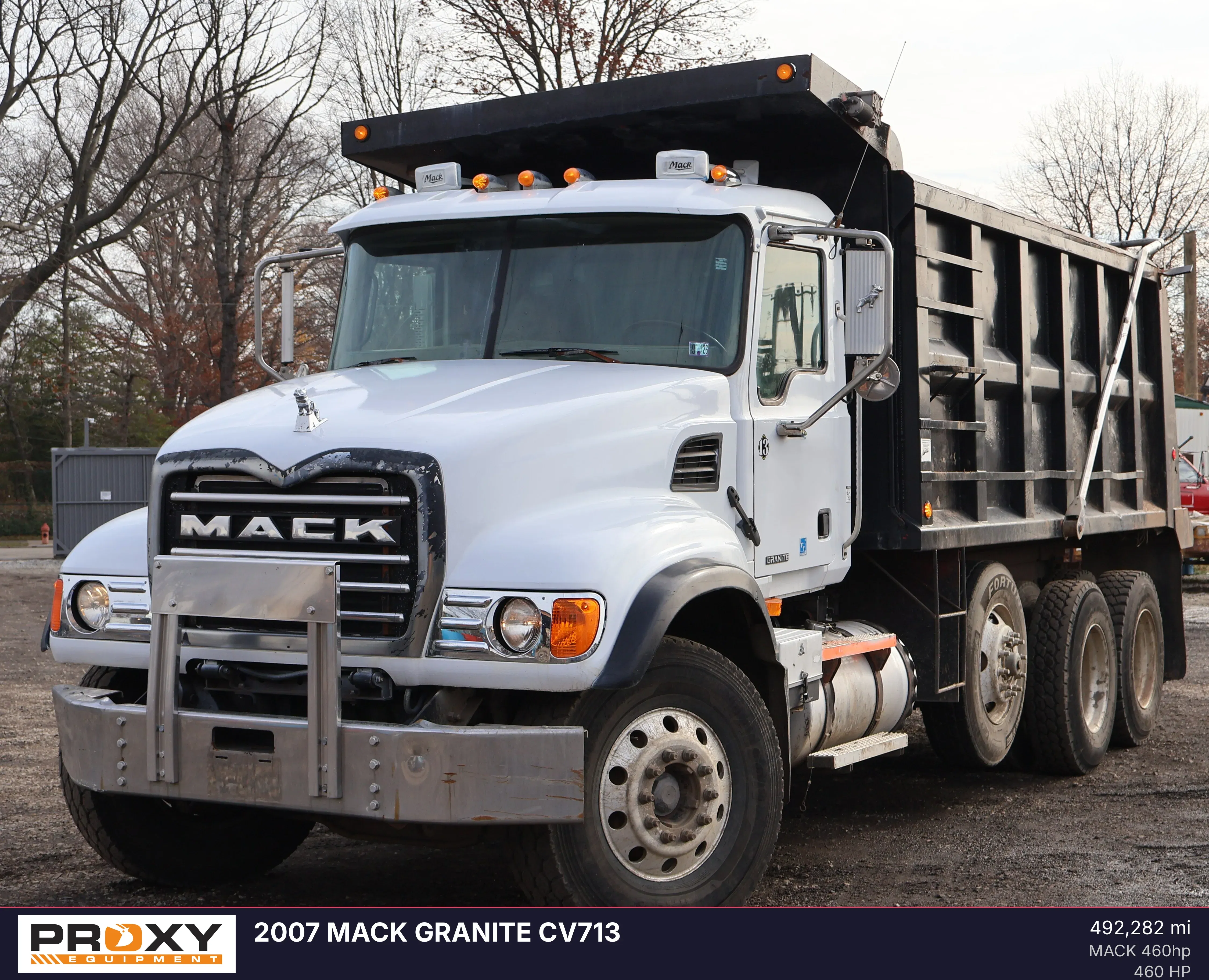 2007 Mack Granite CV713 Equipment Image0