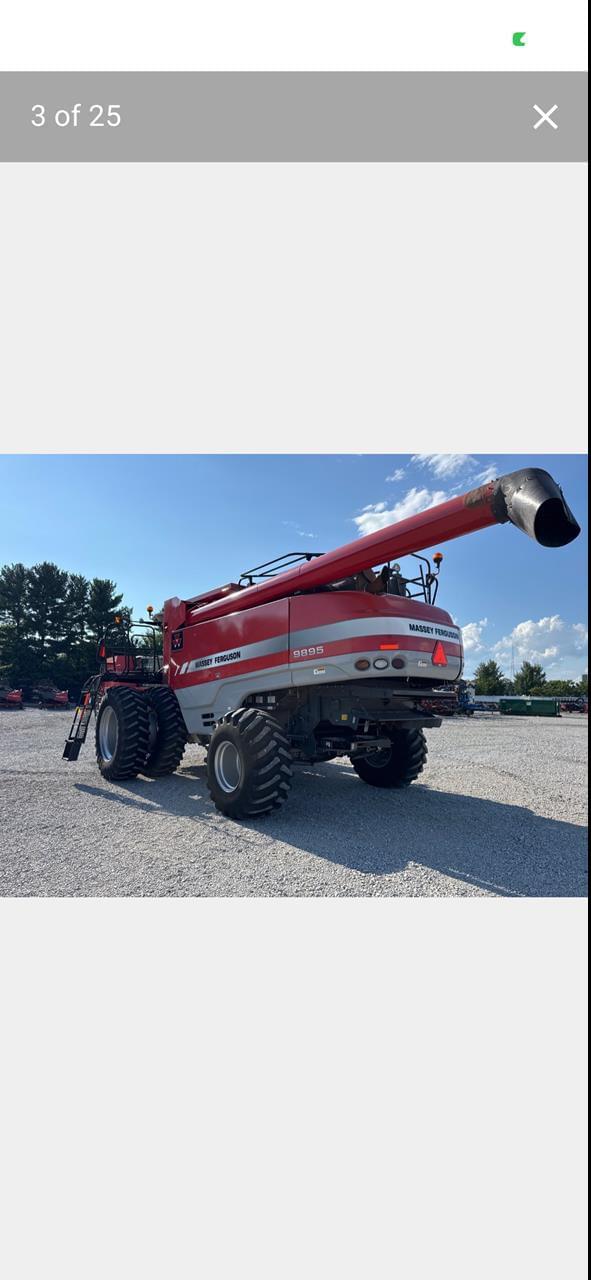Image of Massey Ferguson 9895 equipment image 1