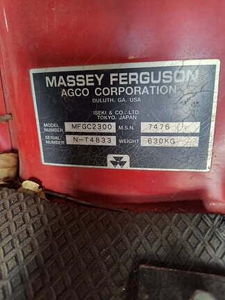 Image of Massey Ferguson GC2300 equipment image 4