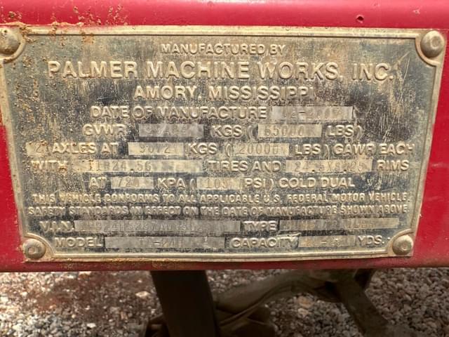 Image of Palmer TA-24H equipment image 2