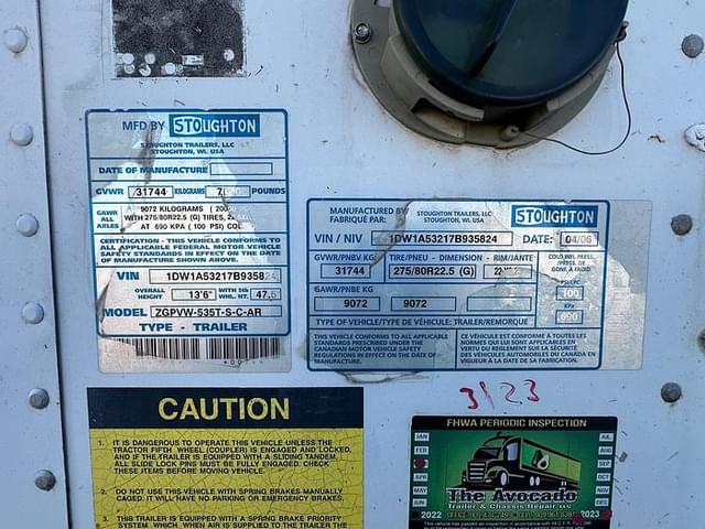 Image of Stoughton Undetermined equipment image 3