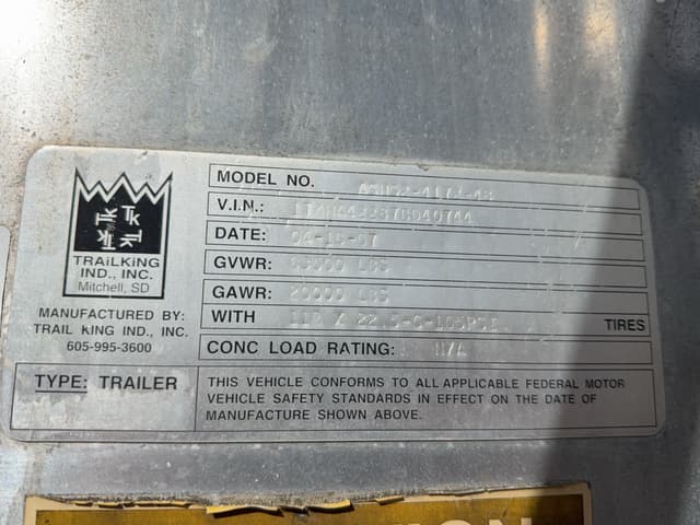 Image of Trail King ASHS20-417-48 equipment image 2