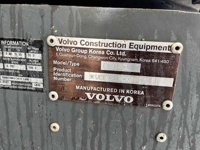 Image of Volvo EC210Cl equipment image 4