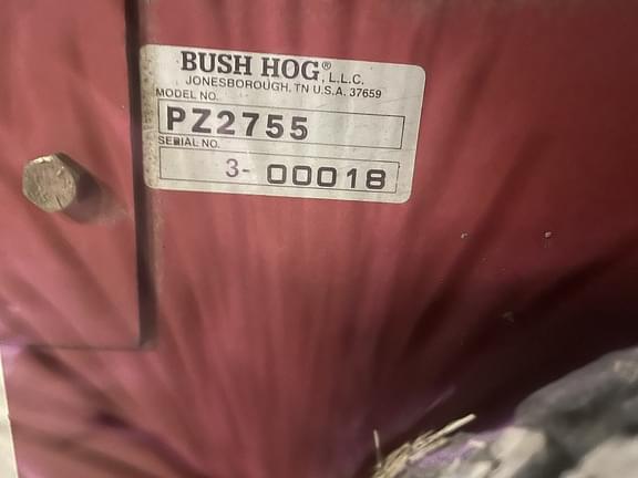 Image of Bush Hog PZ2755 equipment image 4