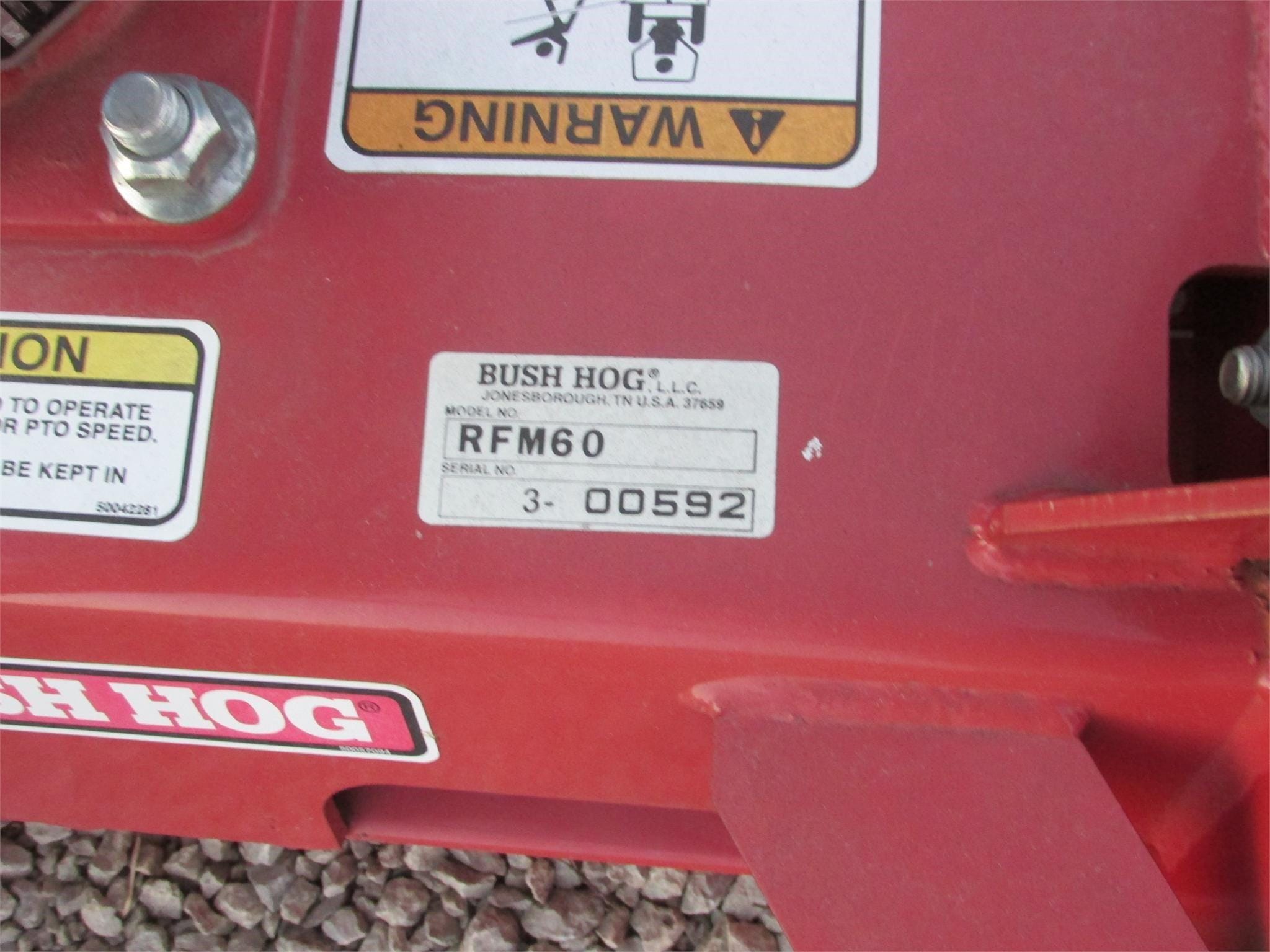 2008 Bush Hog RFM60 Equipment Image0