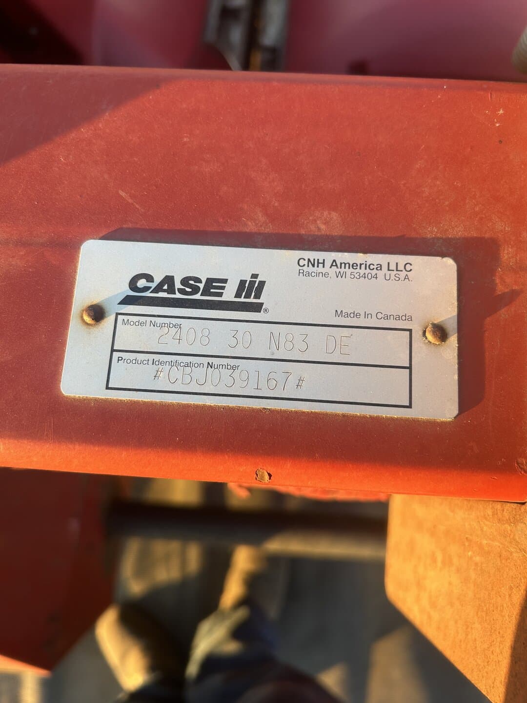 Image of Case IH 2408 Image 1