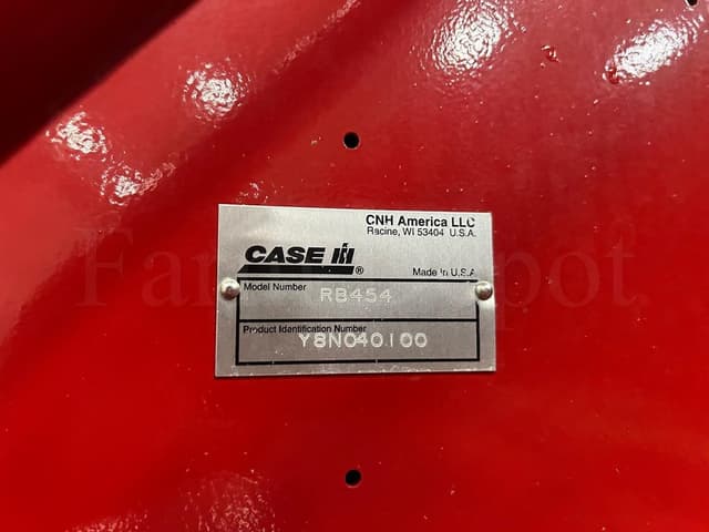 Image of Case IH RB454 equipment image 1
