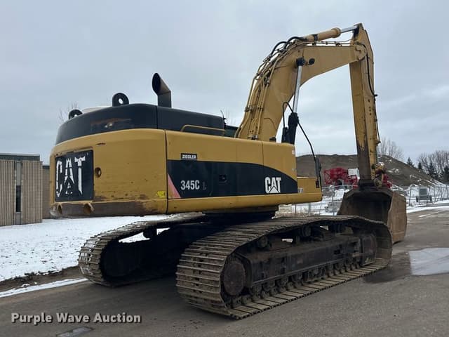 Image of Caterpillar 345C equipment image 4