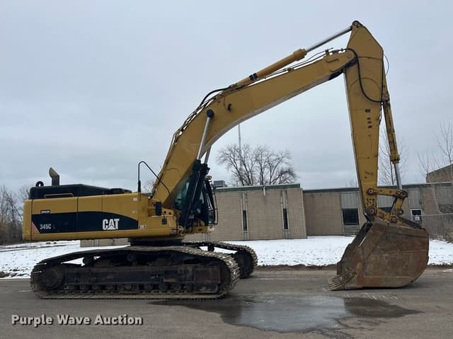 Image of Caterpillar 345C equipment image 3