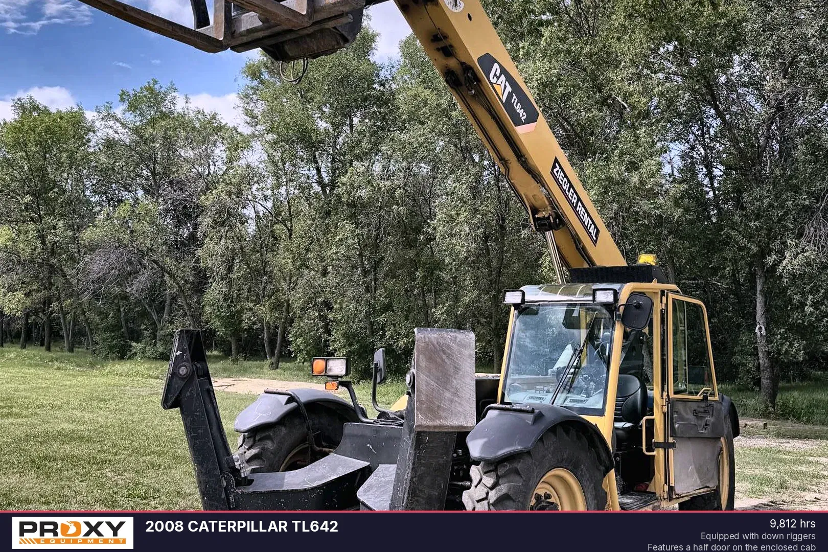 2008 Caterpillar TL642 Equipment Image0
