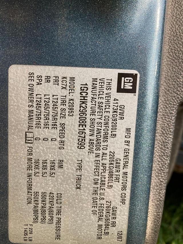Image of Chevrolet 2500HD equipment image 4
