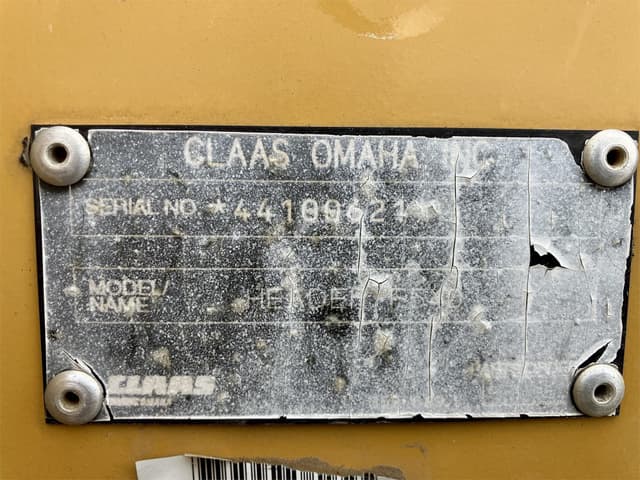 Image of CLAAS F540 equipment image 1